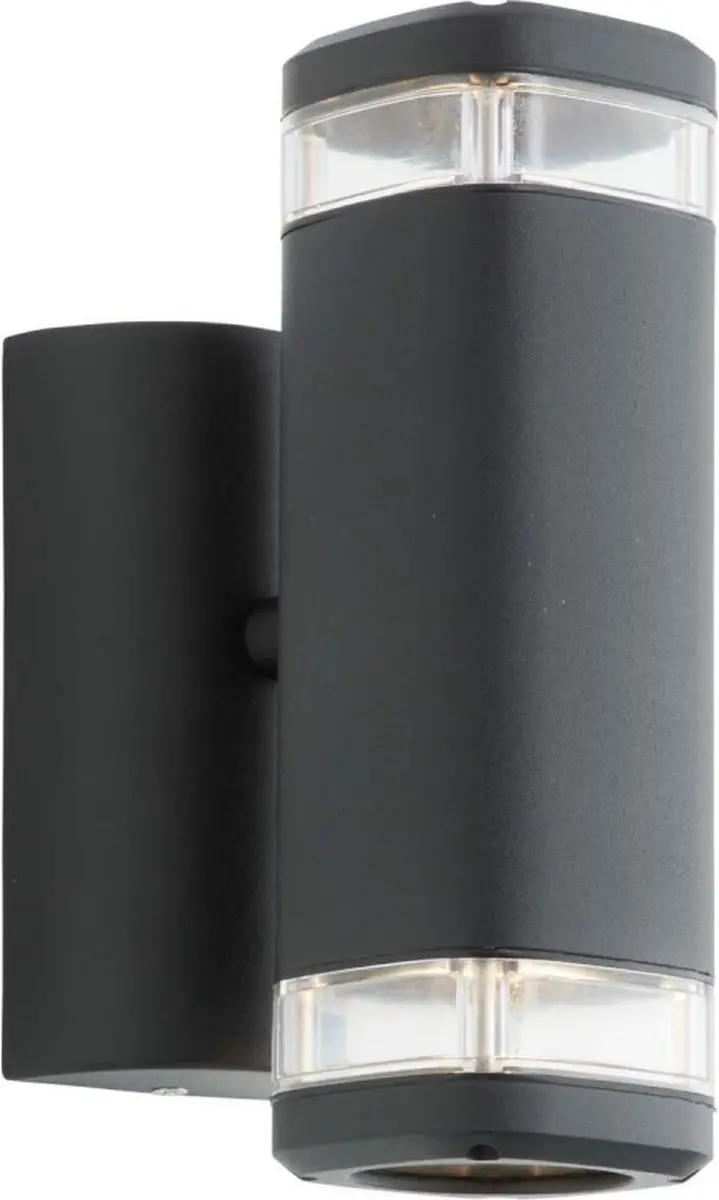 Brilliant Jandy Up & Down Wandlamp 36W Zwart - 2x GU10