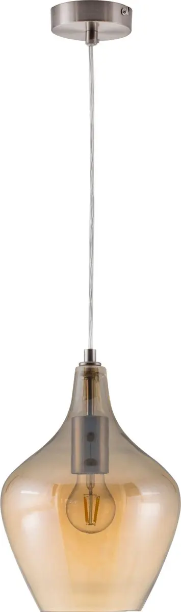 Globo Paso Hanglamp - Ø22cm Amber - E14
