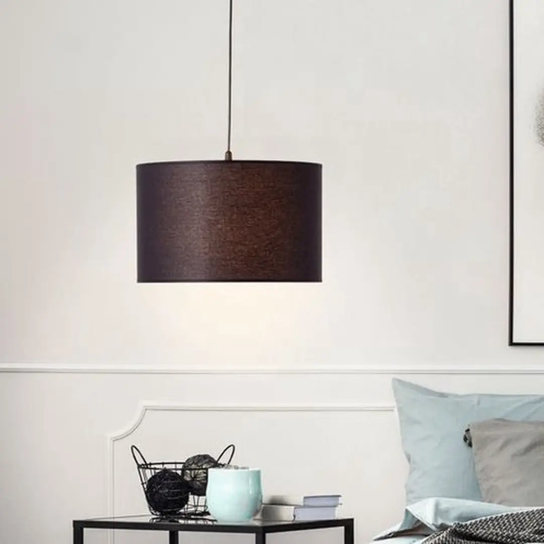 Brilliant Esher Hanglamp 38cm - Zwart