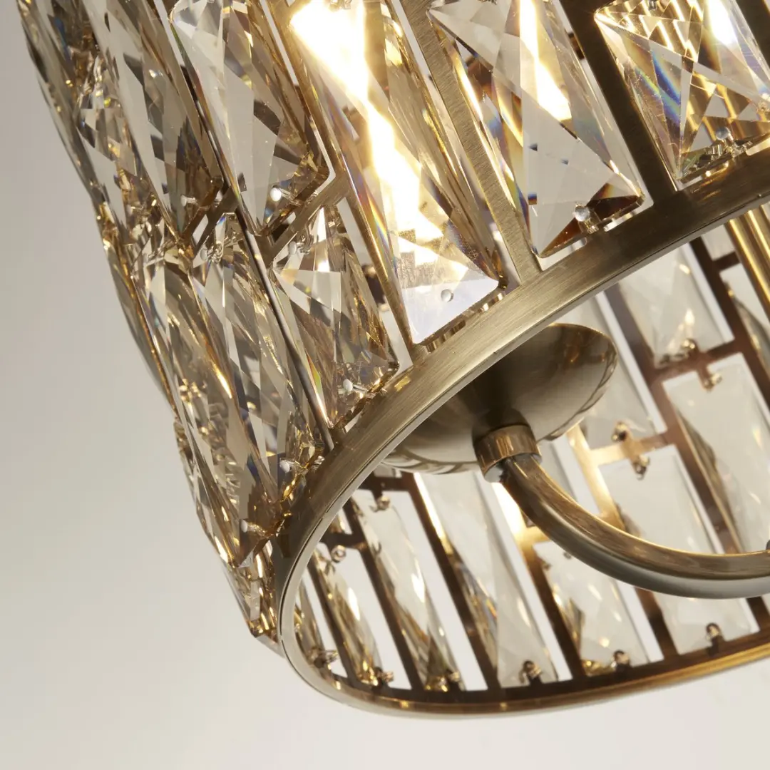 Searchlight Bijou Hanglamp 3 Lichts - Messing