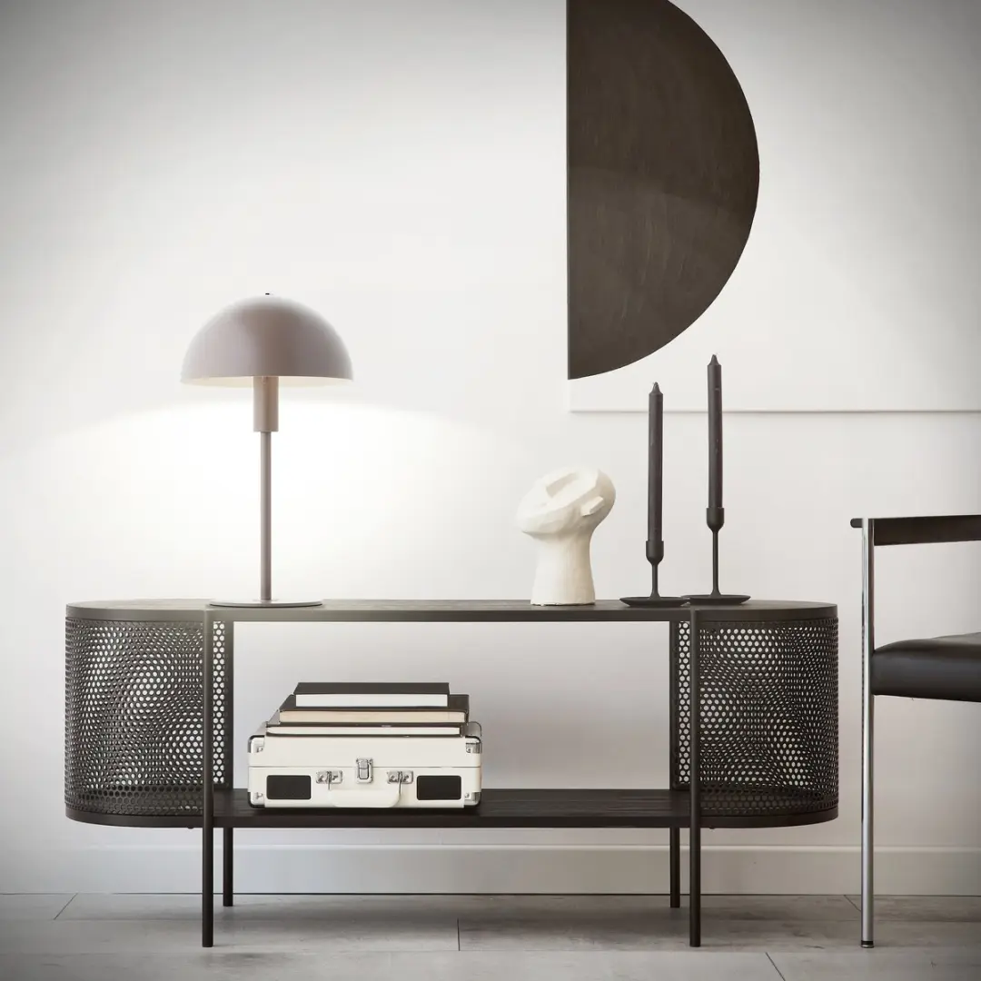 Brilliant Lillian Tafellamp 28W - Taupe