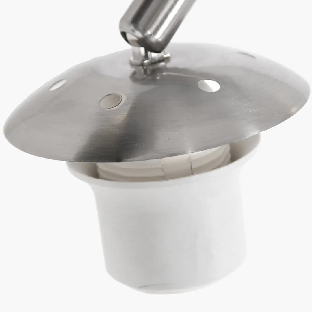 Steinhauer Sparkled Light 3963ST Vloerlamp - 230cm - Zilver/Goud
