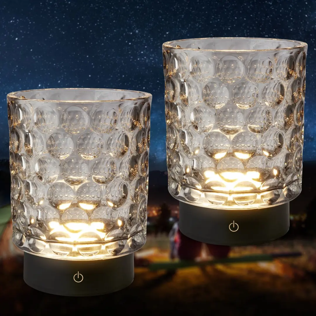 Briloner Sunora Oplaadbare Tafellampen - Set van 2 - Zwart