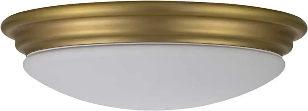 Elstead Brompton LED Badkamerarmatuur 5.7W - 600lm - IP44 - Mat Brushed Brass