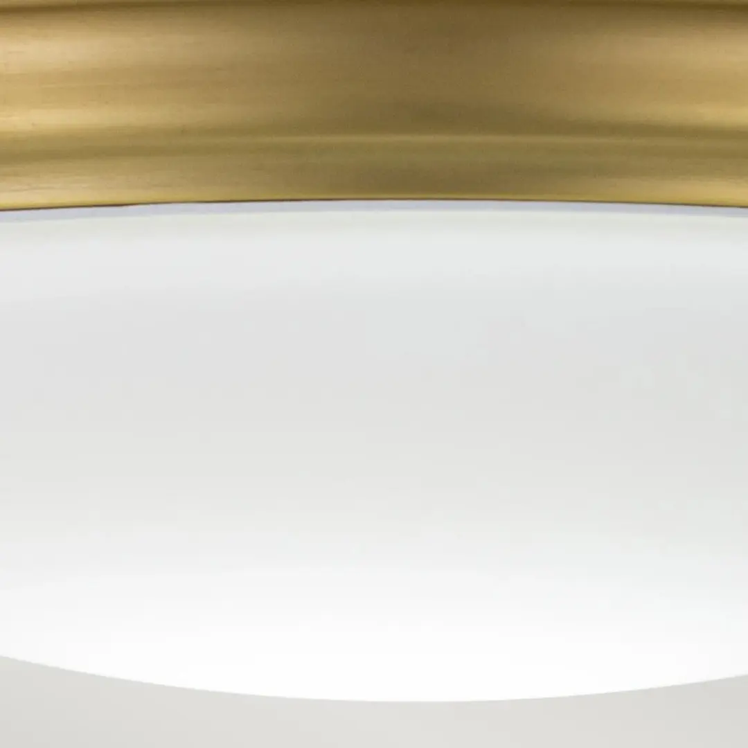 Elstead Brompton LED Badkamerarmatuur 5.7W - 600lm - IP44 - Mat Brushed Brass