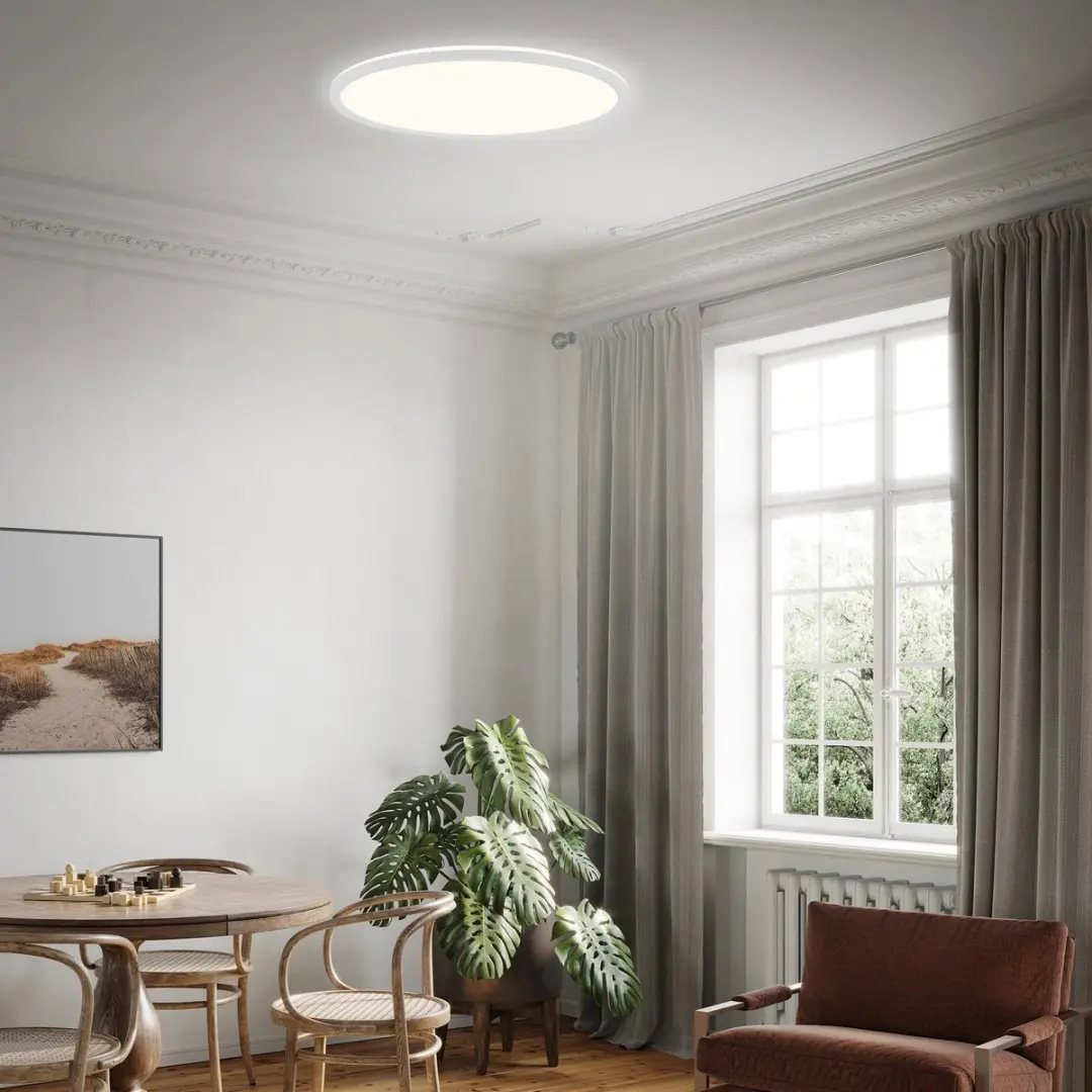 Briloner Slim LED Plafondlamp 22W 3000lm - Wit