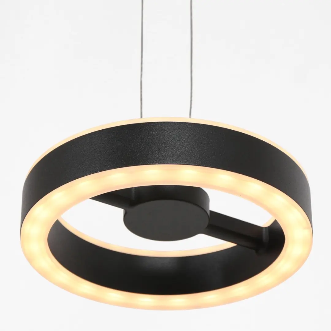 Steinhauer Piola 3501ZW Hanglamp - 3 Lichts - Zwart