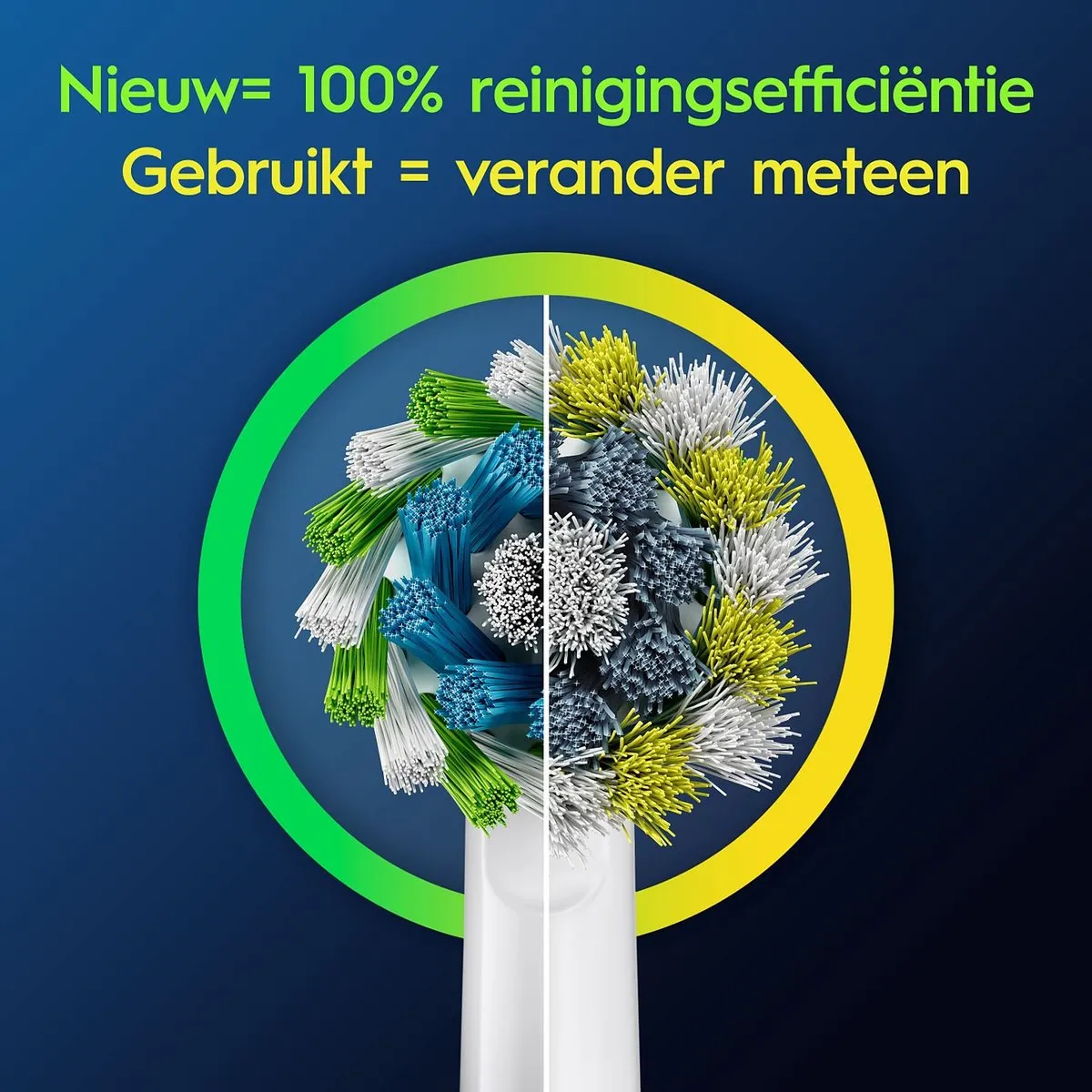Oral-B Pro Cross Action Opzetborstels - 6 Stuks
