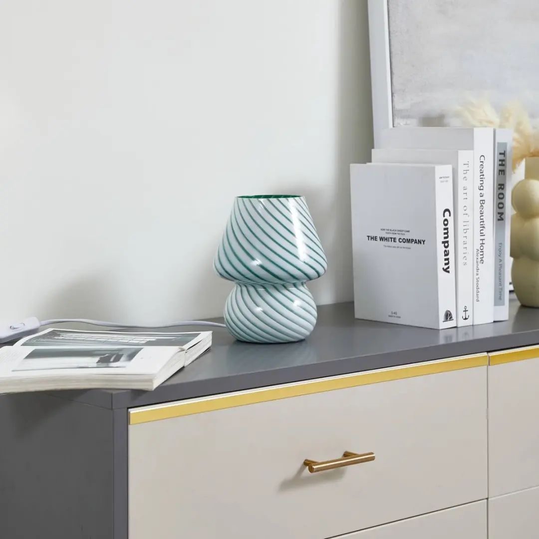 Lindby Tafellamp 1 Licht E14 - Groen/Wit