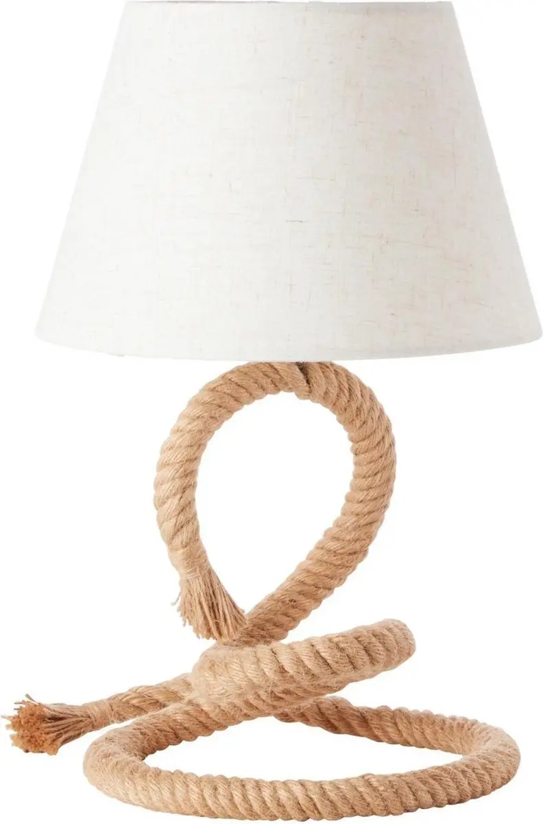 Brilliant Sailor Tafellamp - 1x A60 E27 40W - Wit