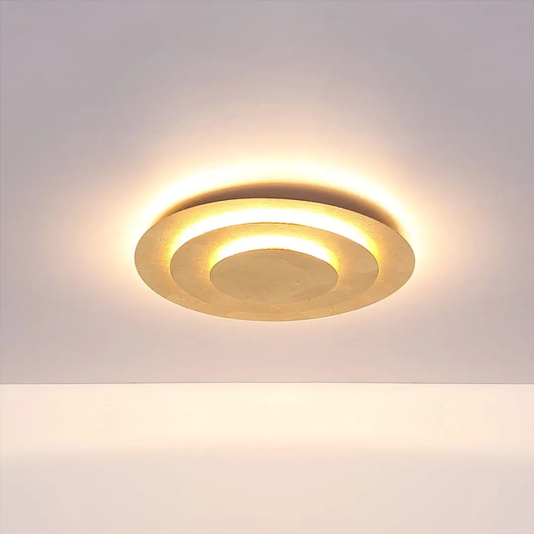 Globo Plafondlamp Goud 2400Lm 3000K - Ø49cm - afbeelding 6 van 6