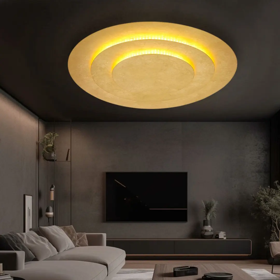 Globo Plafondlamp Goud 2400Lm 3000K - Ø49cm