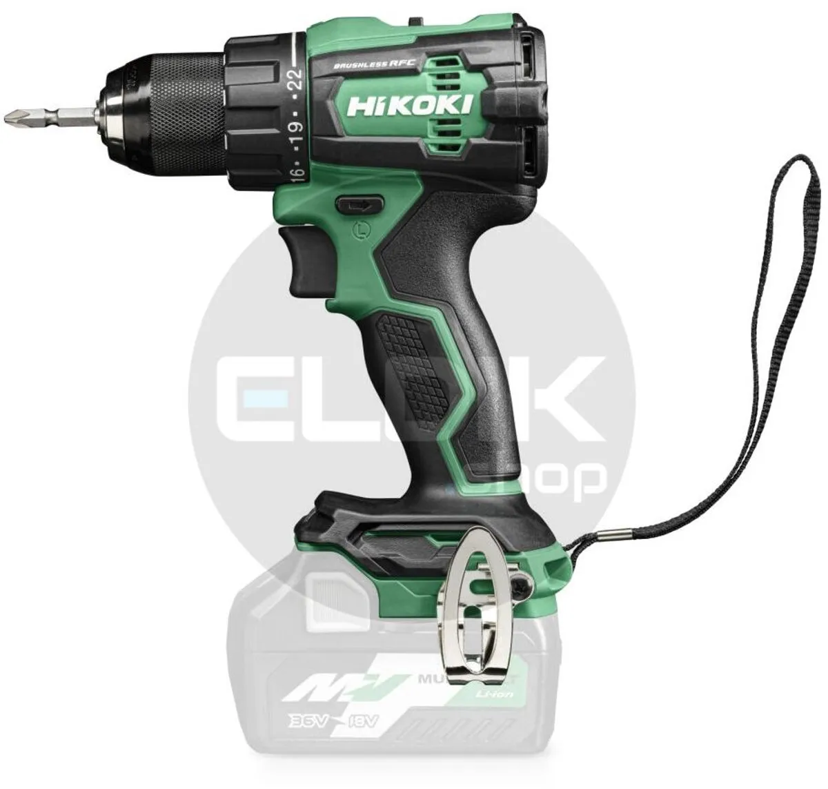 Hikoki Combiset 18V BSL36A18 - Boormachine & Slagschroevendraaier - 2 Accu's - afbeelding 3 van 3