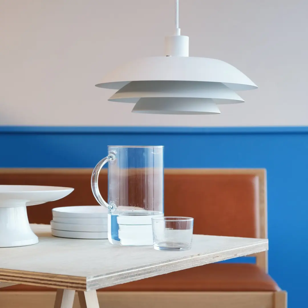 Dyberg Larsen DL45 Hanglamp - 45cm Wit