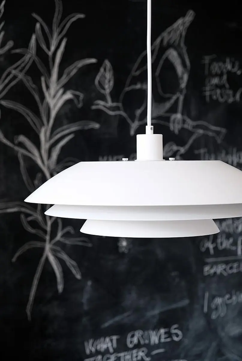 Dyberg Larsen DL45 Hanglamp - 45cm Wit