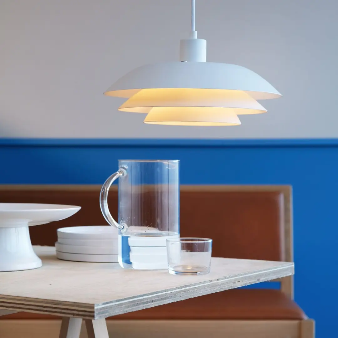 Dyberg Larsen DL45 Hanglamp - 45cm Wit