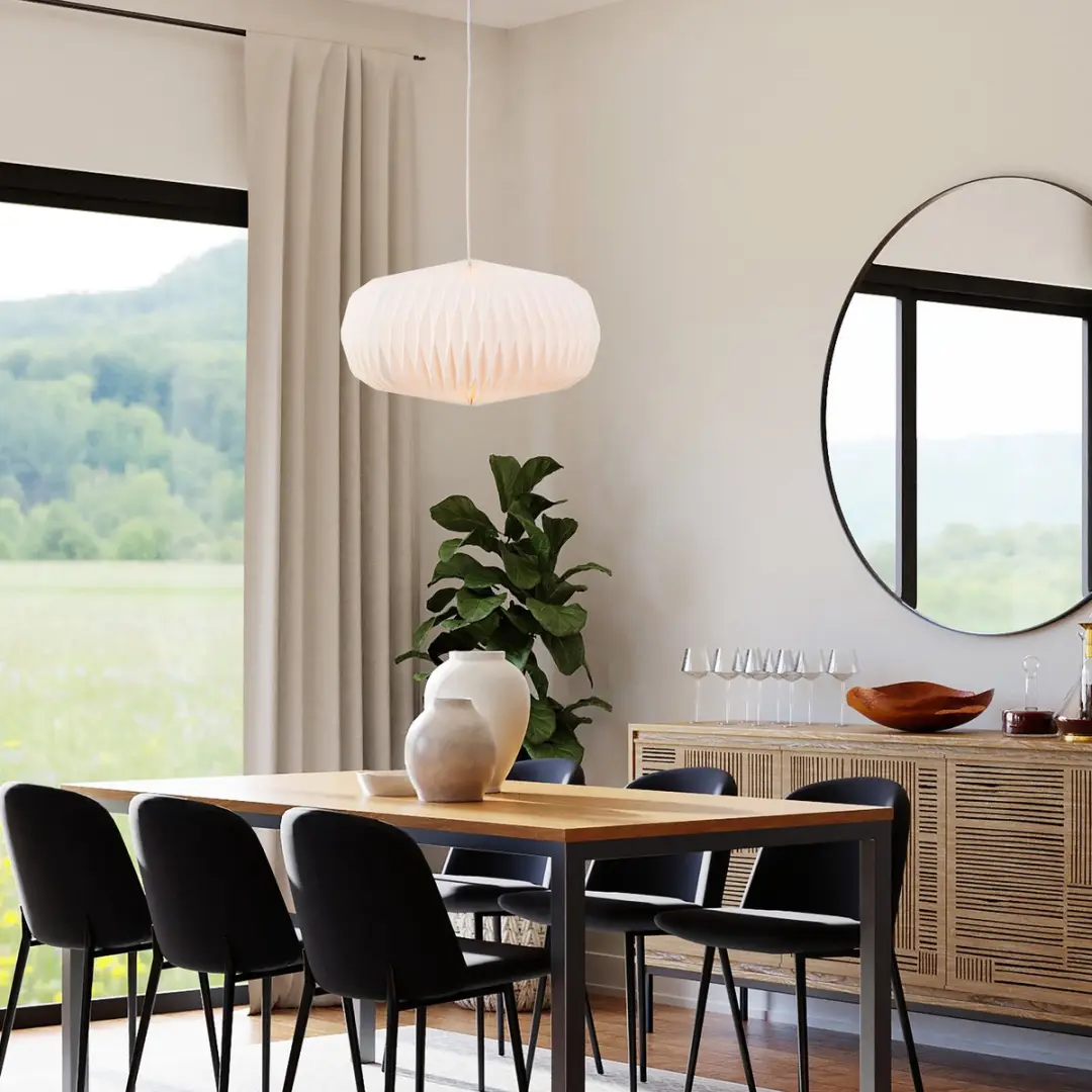 Brilliant June Hanglamp 44cm - 20W - Wit