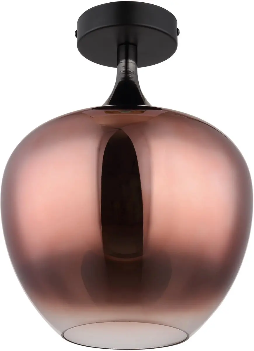 Globo Maxy Plafondlamp Ø24cm - Koper