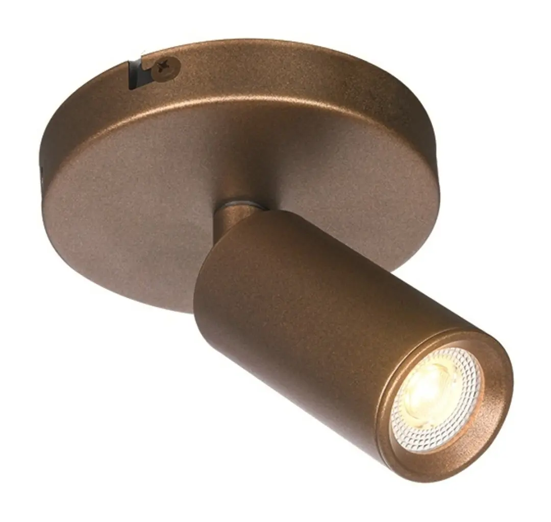 Freelight Spot Scolo 1 Licht Ø10cm - Brons