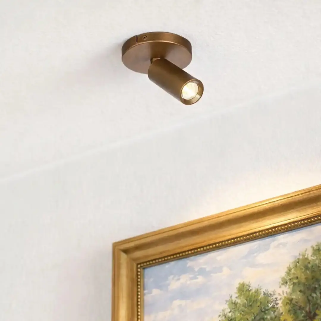 Freelight Spot Scolo 1 Licht Ø10cm - Brons