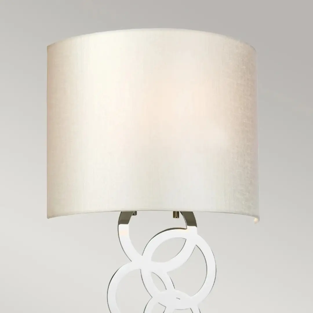 Elstead Curtis LED Wandlamp E27 60W - Polished Chrome