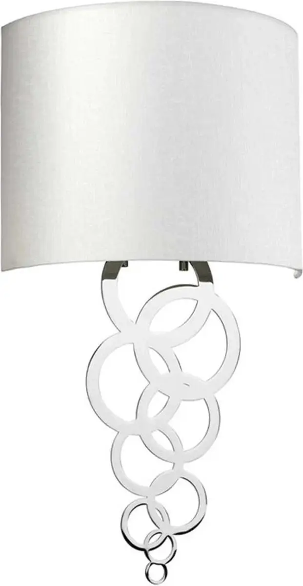 Elstead Curtis LED Wandlamp E27 60W - Polished Chrome