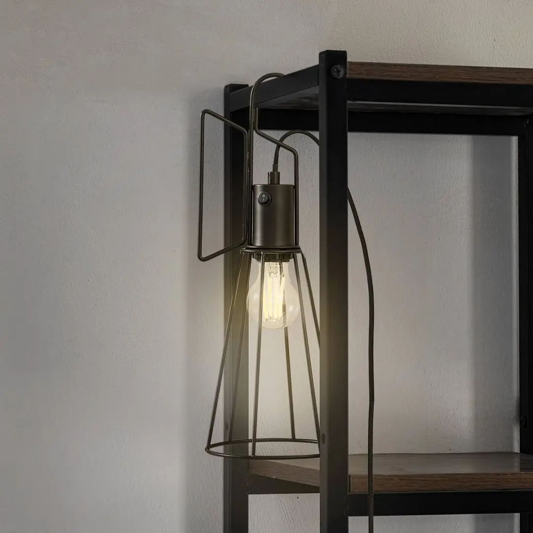 Lindby Tafellamp IJzer 42.6cm - 1 Lichtpunt - E27 - Zwart