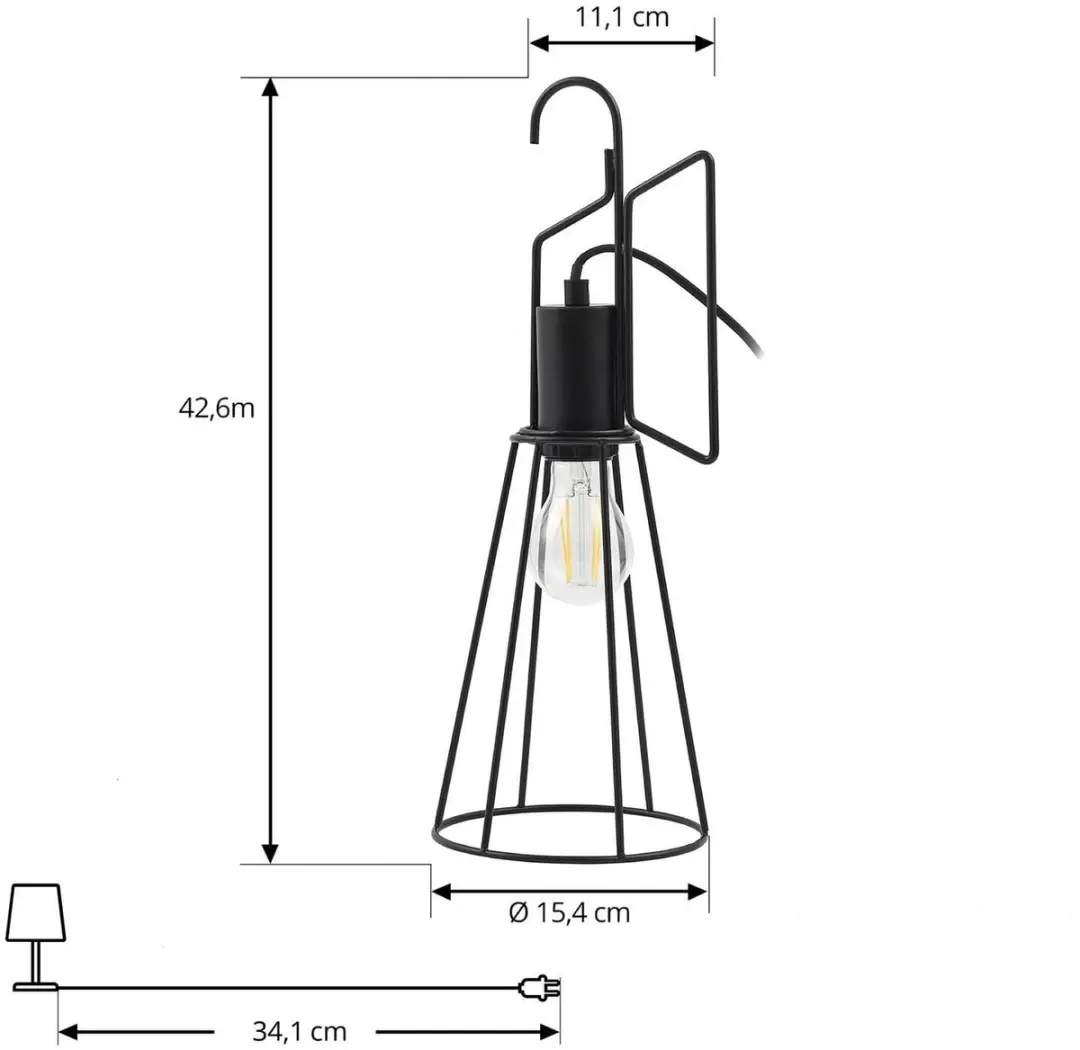 Lindby Tafellamp IJzer 42.6cm