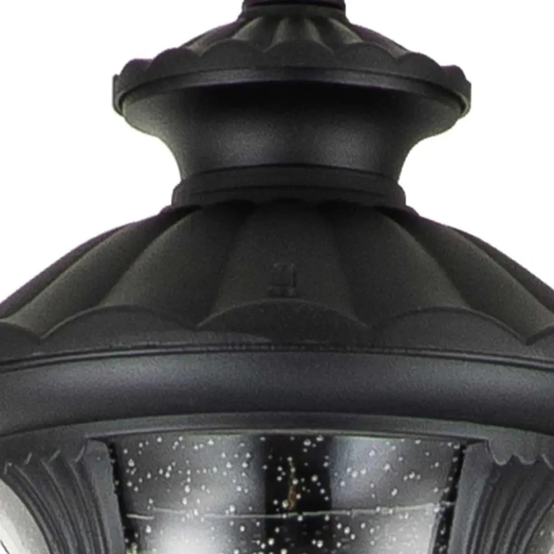 Elstead Lighting Chicago LED Tuinpilaar E27 60W - IP44 Textured Black