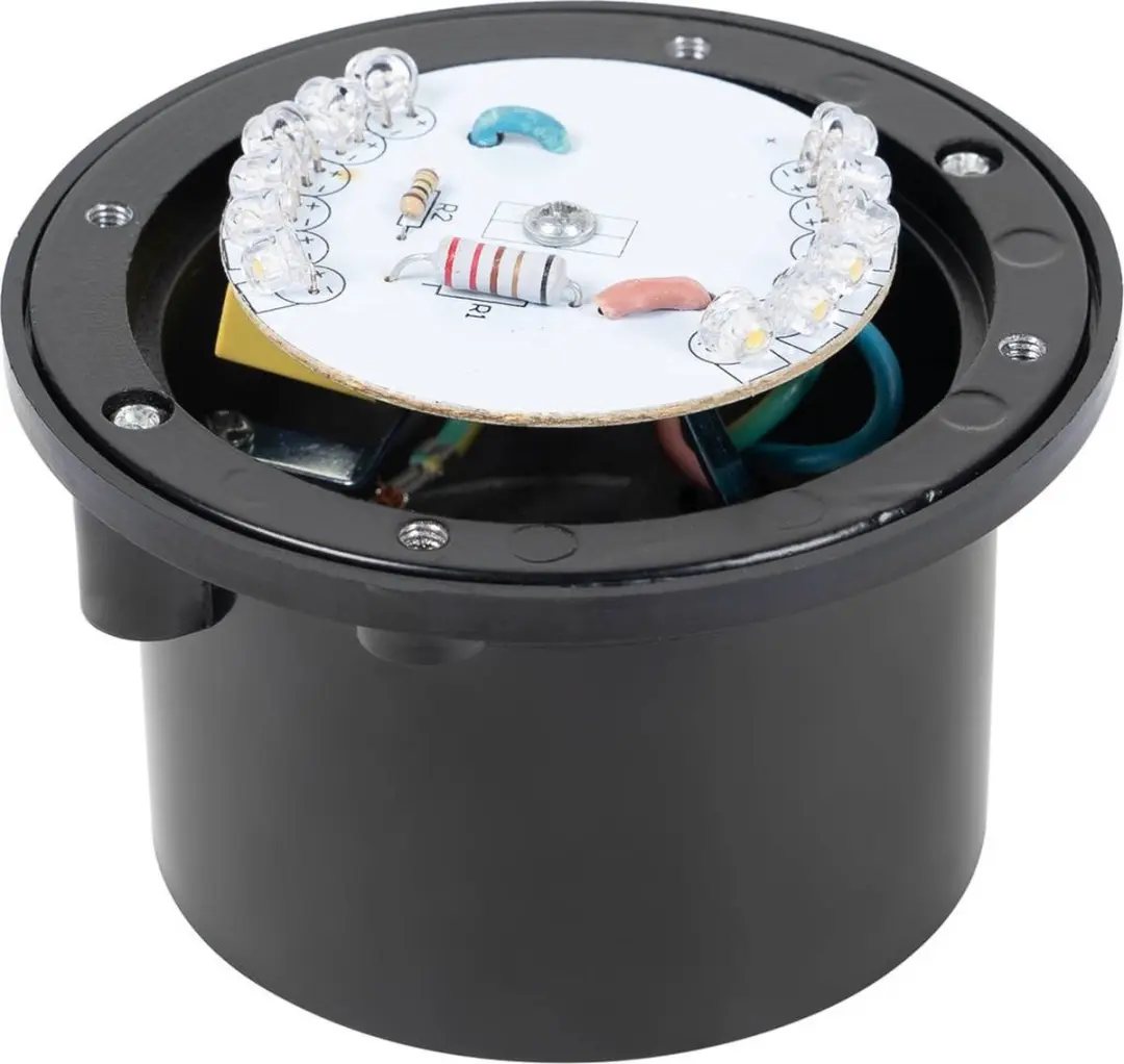 Lindby LED Inbouwspot 10cm - 1 Lichtpunt - Zilver
