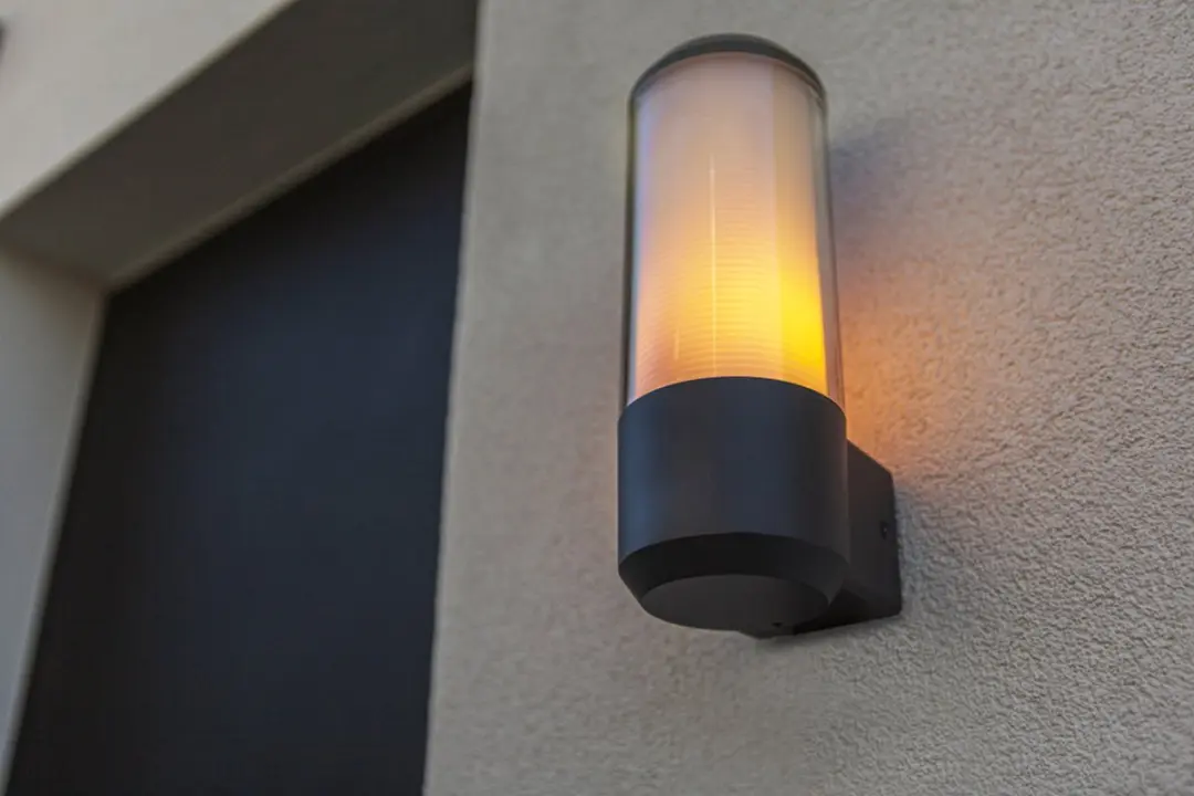 Lutec Heros Wandlamp E27 - Donkergrijs
