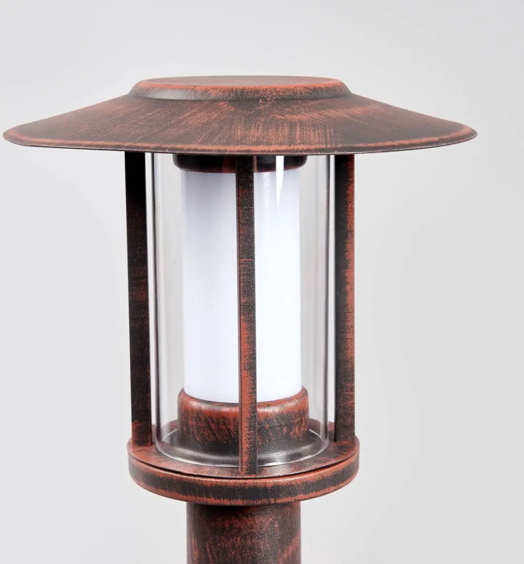 Lindby LED Buitenlamp 5W - 1 Licht - Roestbruin