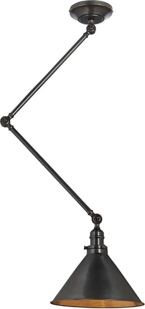 Elstead Provence LED Hanglamp - Dimbaar - Old Bronze