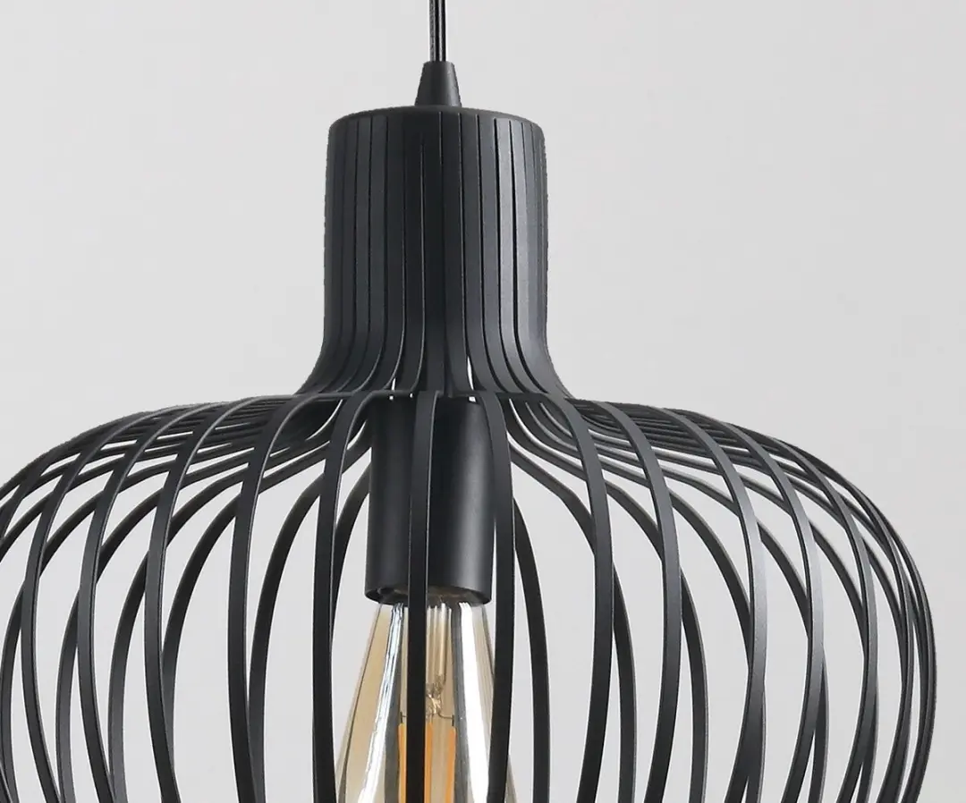 Freelight Hanglamp Arraffone 3 Lichts Ø40cm - Zwart