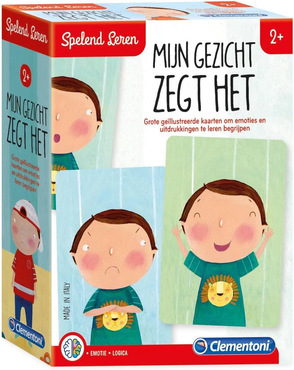 Clementoni Ik Zeg Het Met Mijn Gezicht - 66918 Educatief spel - Multicolor