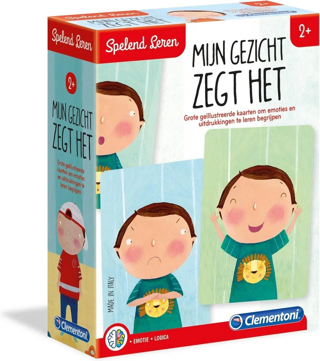 Clementoni Ik Zeg Het Met Mijn Gezicht