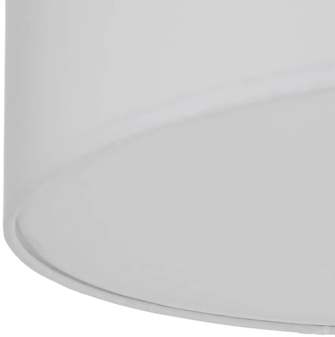 Lindby Plafondlamp 3-lichts - Ø50cm - Wit/mat nikkel