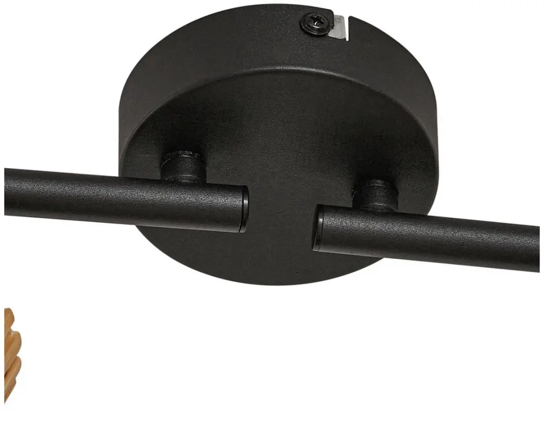 Lindby Buitenspot 4-lichts GU10 Houtkleurig/Zwart