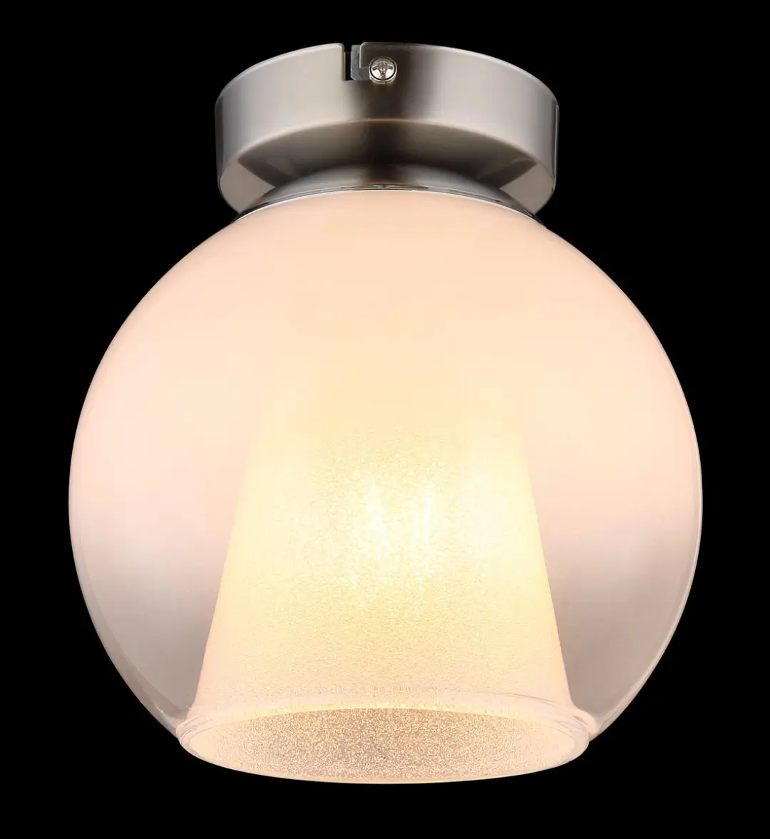 Globo Barry Plafondlamp Ø18cm Staal - E27