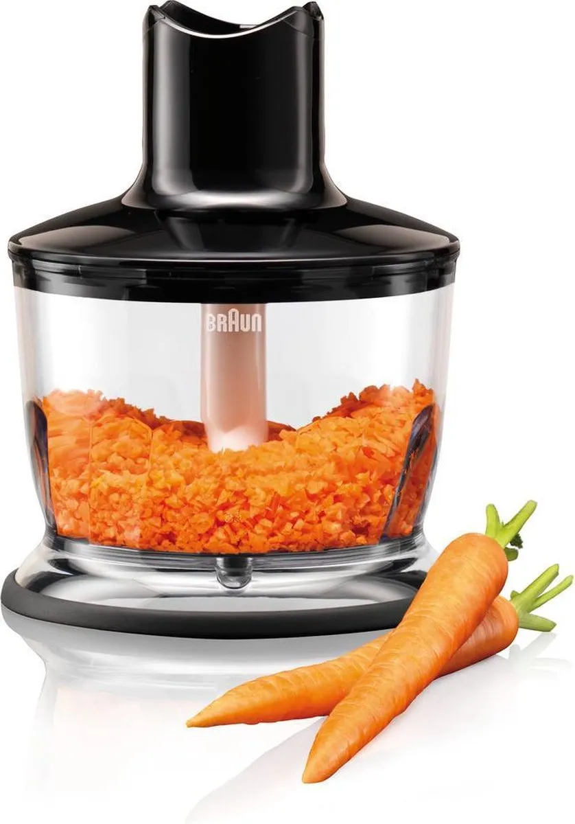 Braun MQ30 Hakmolen - 0,5L - Zwart