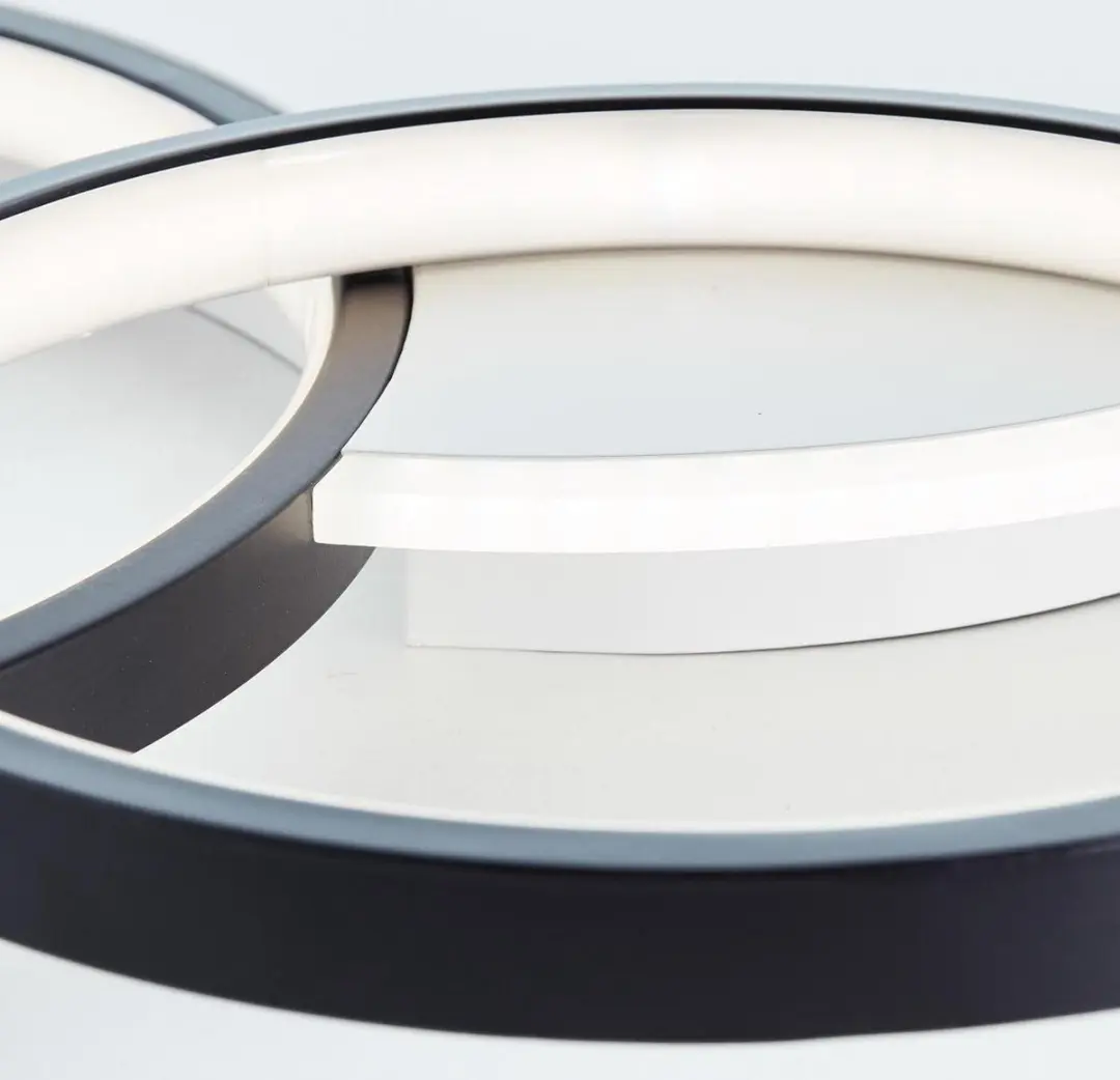 Brilliant Davinson Plafondlamp LED 32W 3000K - Wit/Zwart