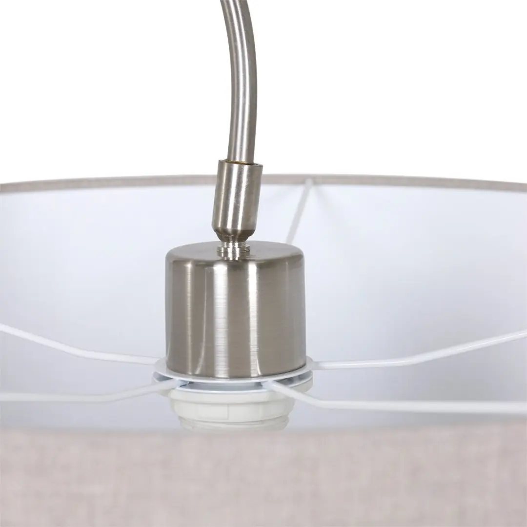 Steinhauer Wandlamp 9329ST - Zilver - Diameter 50cm