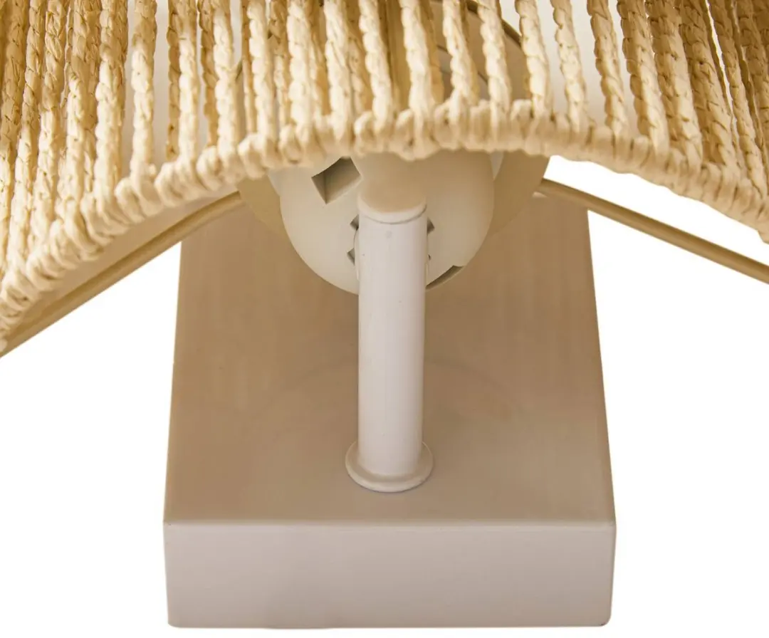 Lindby Wandlamp Papier Metaal 1 Licht - E27 - Beige