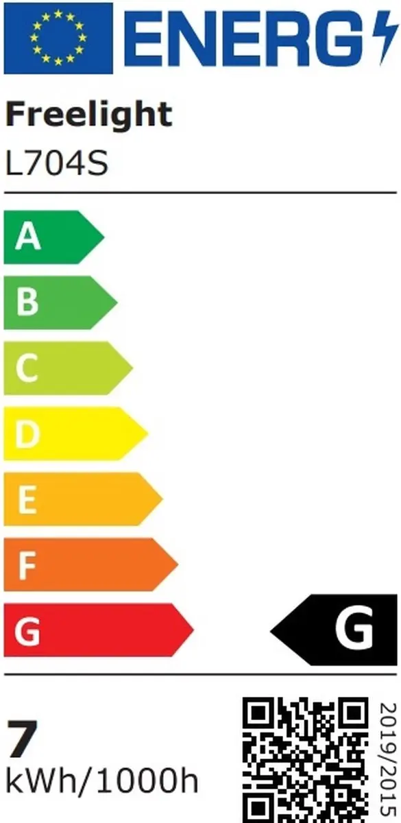 Freelight Edison LED Kooldraad 6,4cm Rookglas