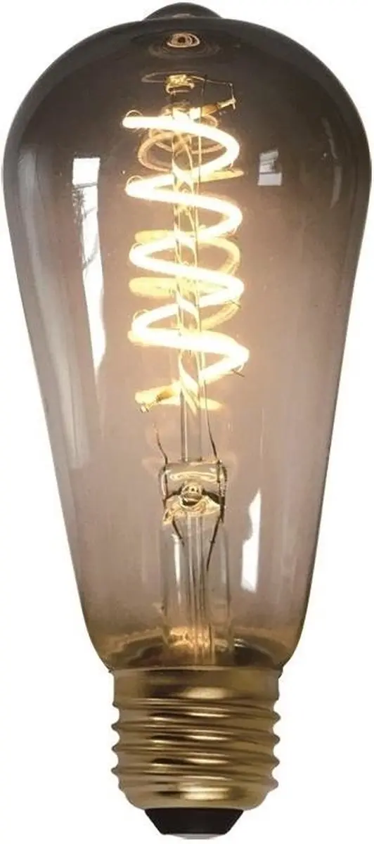 Freelight Edison LED Kooldraad 6,4cm Rookglas