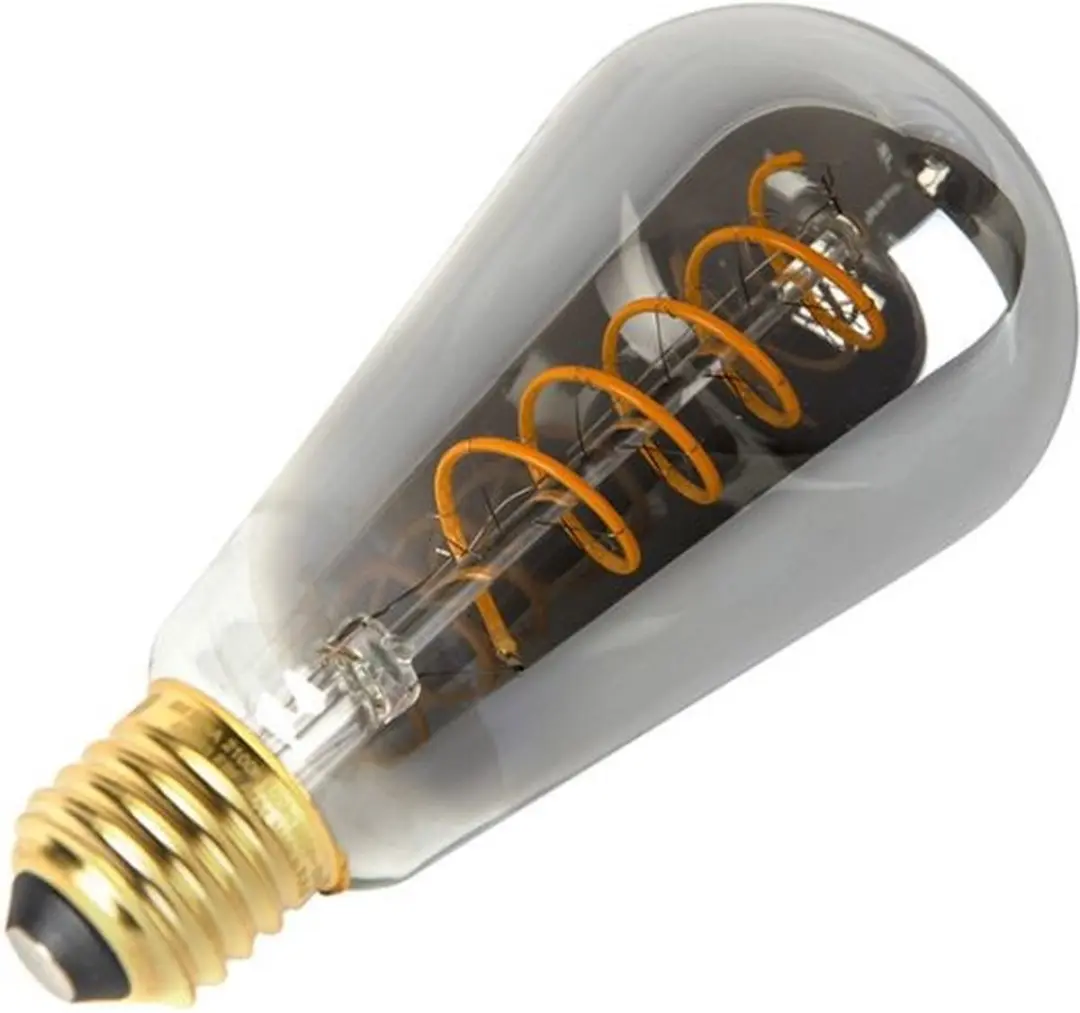 Freelight Edison LED Kooldraad 6,4cm Rookglas
