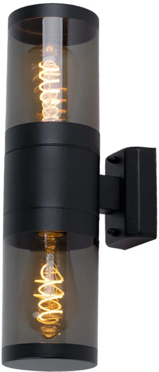 Globo Xeloo Wandlamp 2-punts - Zwart