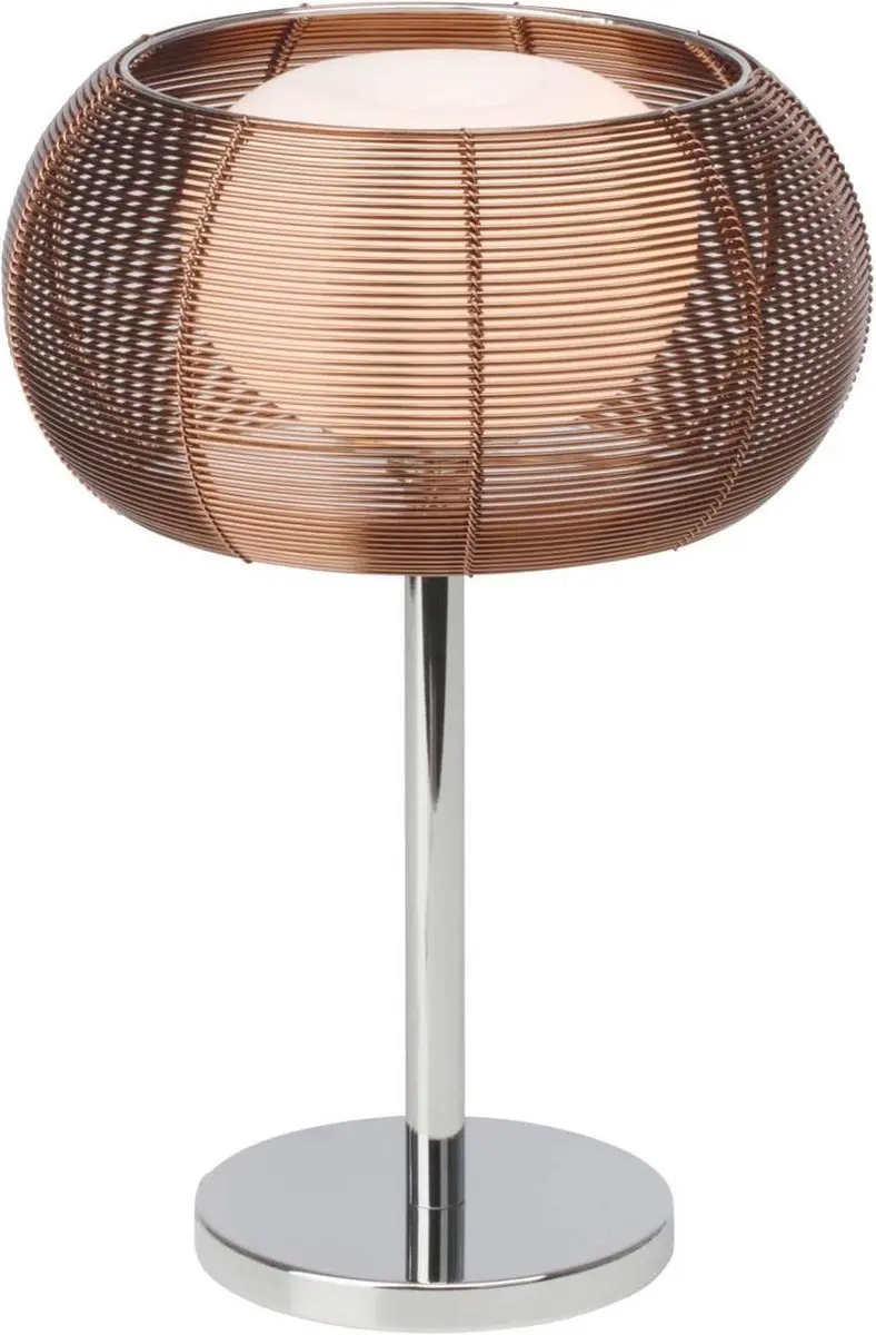 Brilliant RELAX Tafellamp Brons/Chroom