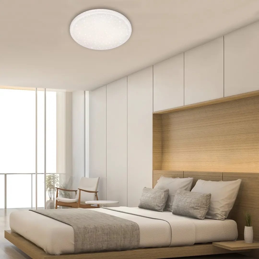 Briloner Style Plafonnière - 48W LED - Ø60cm - Wit