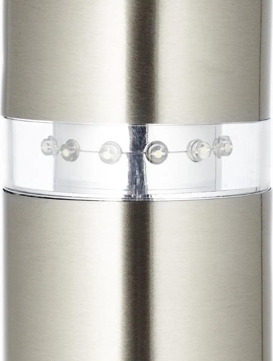 Brilliant BOLE Staande Buitenlamp 5W - Chroom/Wit